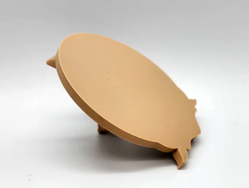 Phù điêu đầu sói trang trí tường 3D - Thiết kế in không cần support - Image 7