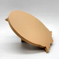 Phù điêu đầu sói trang trí tường 3D - Thiết kế in không cần support - Thumbnail 7