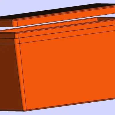 Hộp có nắp; Dài 180mm x Rộng 100mm, Chiều cao từ 30mm đến 120mm
