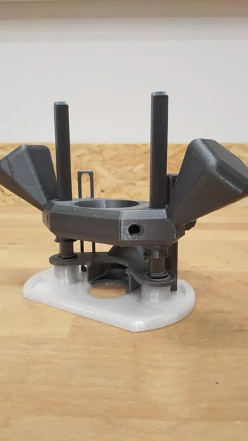 Bộ giá đỡ máy phay Oberfräse cho Dremel 3000 - Có hút bụi - Image 2