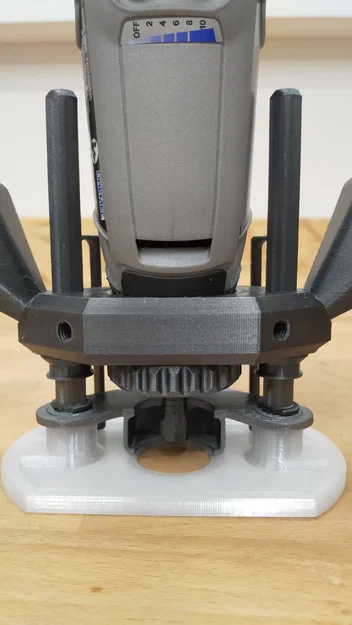 Bộ giá đỡ máy phay Oberfräse cho Dremel 3000 - Có hút bụi - Image 4
