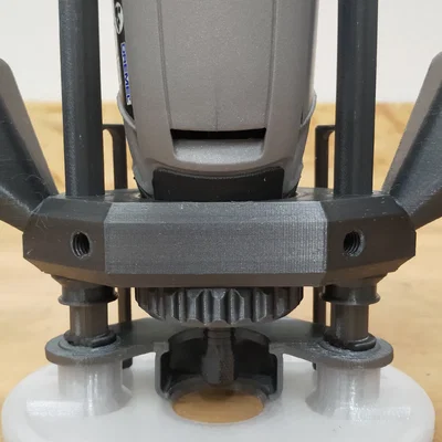 Bộ giá đỡ máy phay Oberfräse cho Dremel 3000 - Có hút bụi
