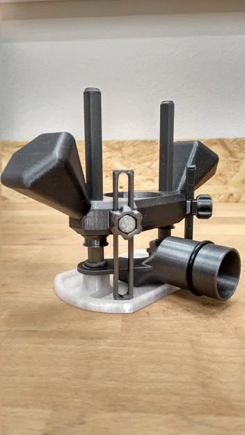 Bộ giá đỡ máy phay Oberfräse cho Dremel 3000 - Có hút bụi - Image 5