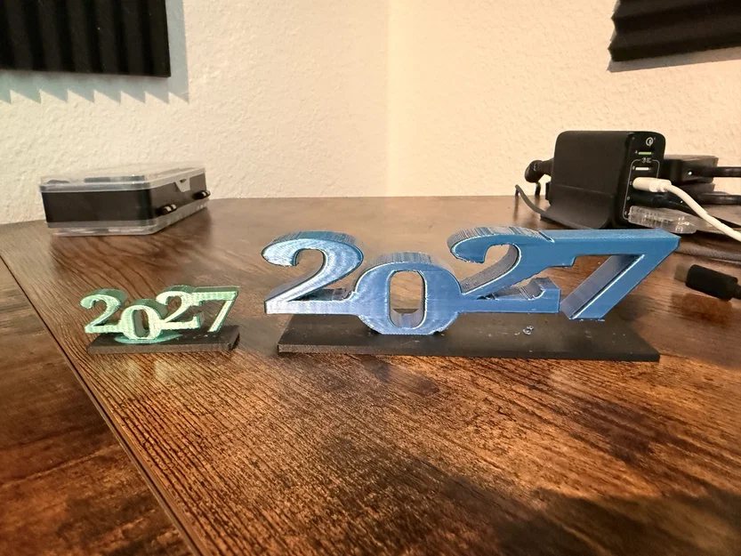 Trang trí bàn tiệc „2027“ – Điểm nhấn hoàn hảo cho không gian đón năm mới - Image 1