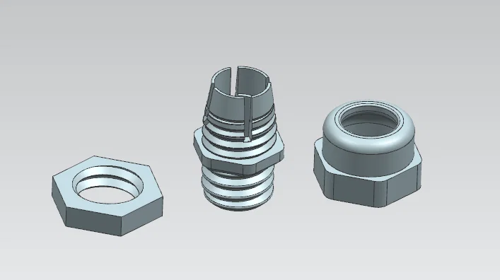 Ốc siết cáp (Cable gland) D16 / D20 - Image 1
