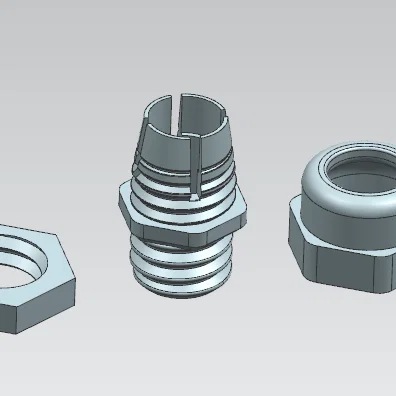 Ốc siết cáp (Cable gland) D16 / D20
