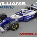 Mô hình xe F1 Williams FW16 của Ayrton Senna: Bộ Kit xe đua công thức 1 - Thumbnail 1