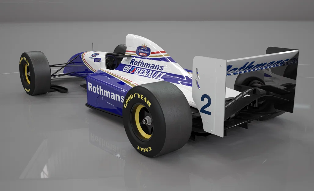 Mô hình xe F1 Williams FW16 của Ayrton Senna: Bộ Kit xe đua công thức 1 - Image 6
