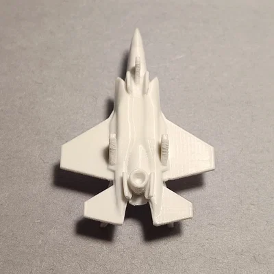 Mô hình F-35 Lightning II in 3D không cần support (Micro Jet Fighter)
