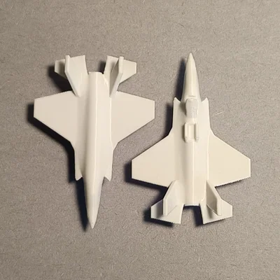 Mô hình F-35 Lightning II in 3D không cần support (Micro Jet Fighter)