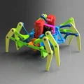 Arachnobeest - Robot Octopod Biết Đi Sử Dụng Cơ Cấu Jansen XRP - Thumbnail 1