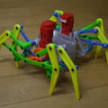 Arachnobeest - Robot Octopod Biết Đi Sử Dụng Cơ Cấu Jansen XRP - Thumbnail 4