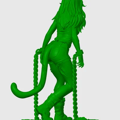 Mô hình Zomboid cat-girl 3