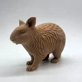 Tượng Gấu Wombat Chạm Khắc Gỗ - Thumbnail 2