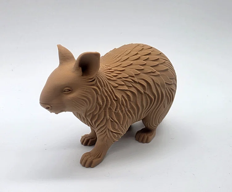Tượng Gấu Wombat Chạm Khắc Gỗ - Image 4