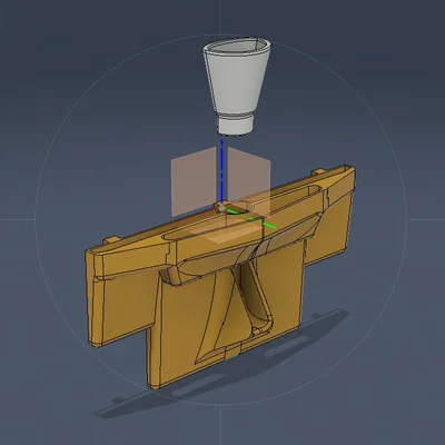 Bộ điều phối nước 3D thông minh cho chậu hoa treo bán nguyệt