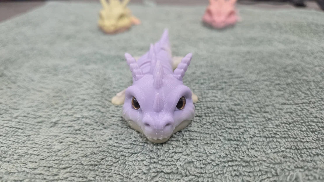 Móc khóa Rồng Xương (Bone Dragon) - Tương thích mắt thủy tinh 6mm & 8mm - Image 8