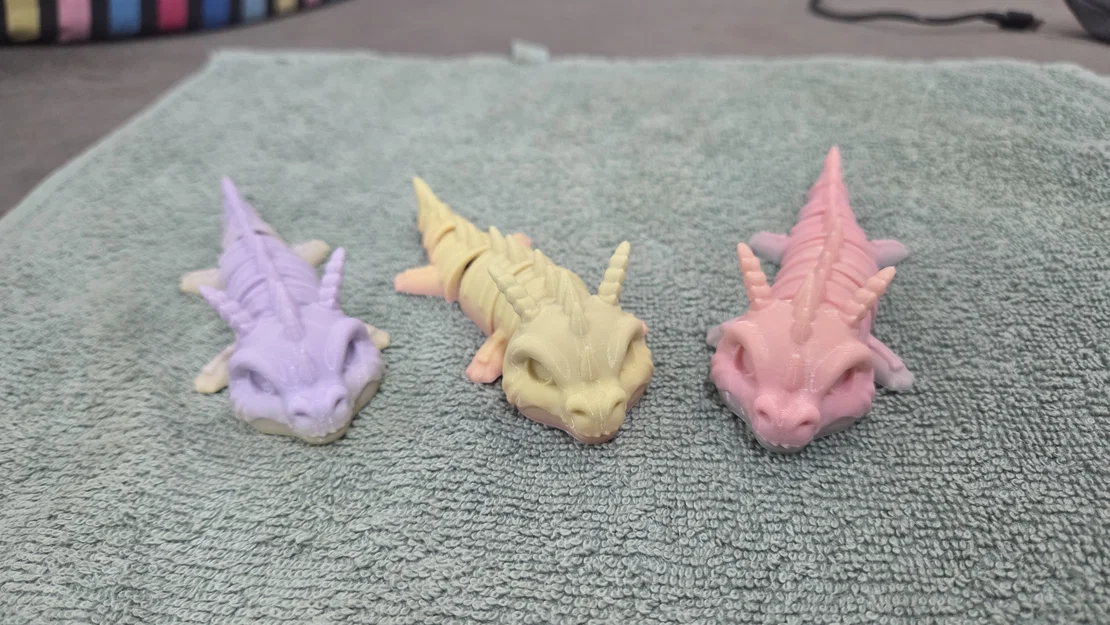 Móc khóa Rồng Xương (Bone Dragon) - Tương thích mắt thủy tinh 6mm & 8mm - Image 9