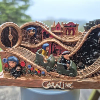 Mô hình Coraline Diorama - Tác phẩm trang trí 3D ấn tượng