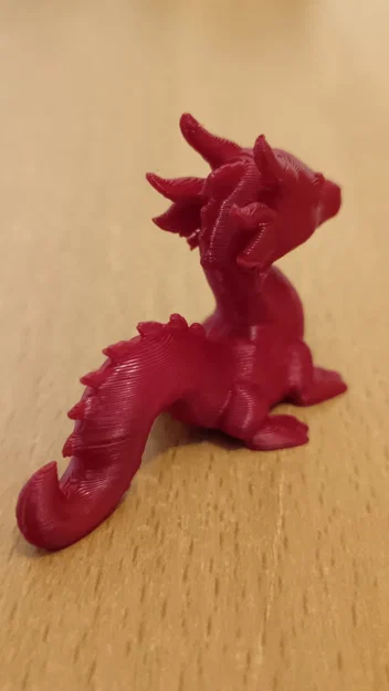 Mô hình rồng Trung Hoa 3D: Thiết kế dễ thương, in 3D dễ dàng - Image 2