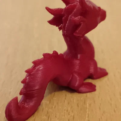 Mô hình rồng Trung Hoa 3D: Thiết kế dễ thương, in 3D dễ dàng