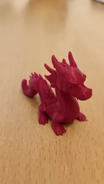 Mô hình rồng Trung Hoa 3D: Thiết kế dễ thương, in 3D dễ dàng - Image 3