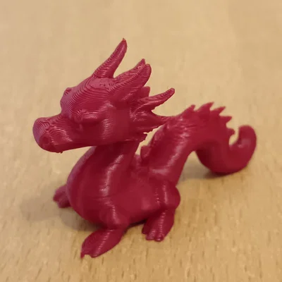 Mô hình rồng Trung Hoa 3D: Thiết kế dễ thương, in 3D dễ dàng