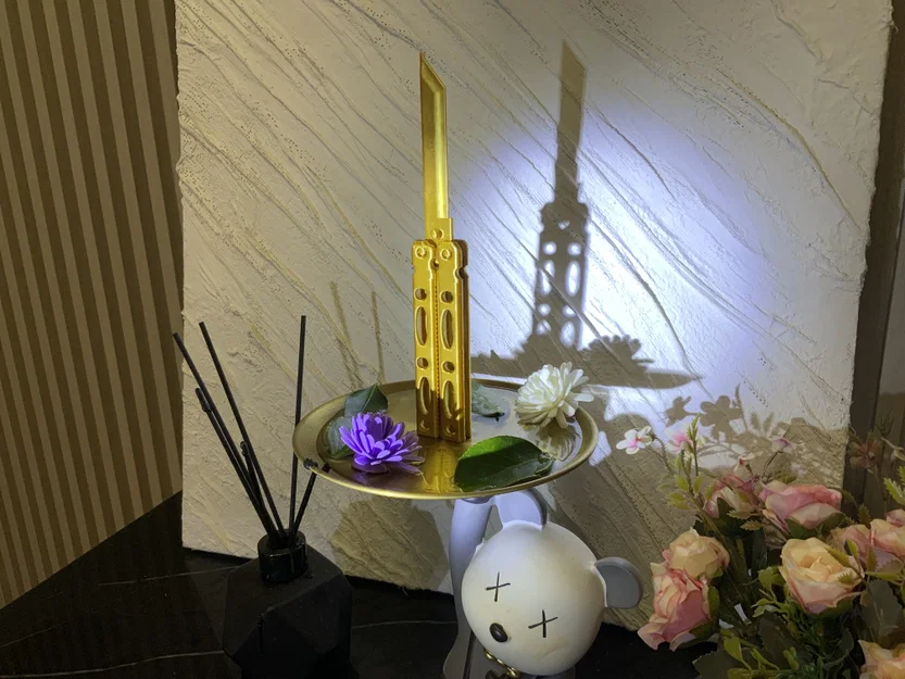 Dao bướm Balisong Regrevator (In một lần - Print in place) - Image 1