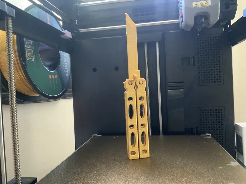 Dao bướm Balisong Regrevator (In một lần - Print in place) - Image 3