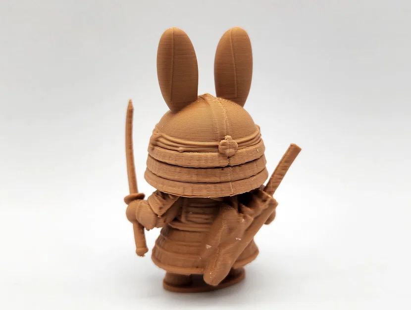 Mô hình 3D Bunny Samurai độc đáo - Chiến binh thỏ đáng yêu - Image 2
