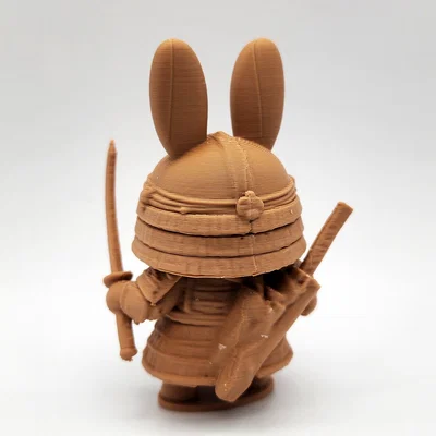 Mô hình 3D Bunny Samurai độc đáo - Chiến binh thỏ đáng yêu
