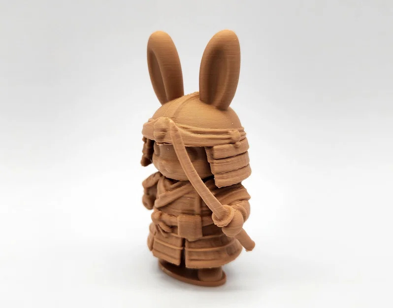 Mô hình 3D Bunny Samurai độc đáo - Chiến binh thỏ đáng yêu - Image 3