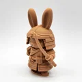 Mô hình 3D Bunny Samurai độc đáo - Chiến binh thỏ đáng yêu - Thumbnail 3