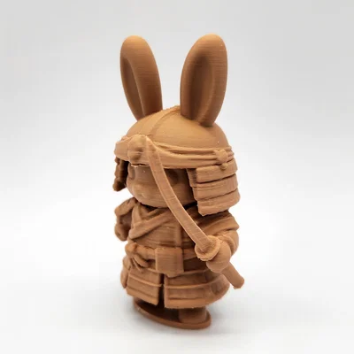 Mô hình 3D Bunny Samurai độc đáo - Chiến binh thỏ đáng yêu