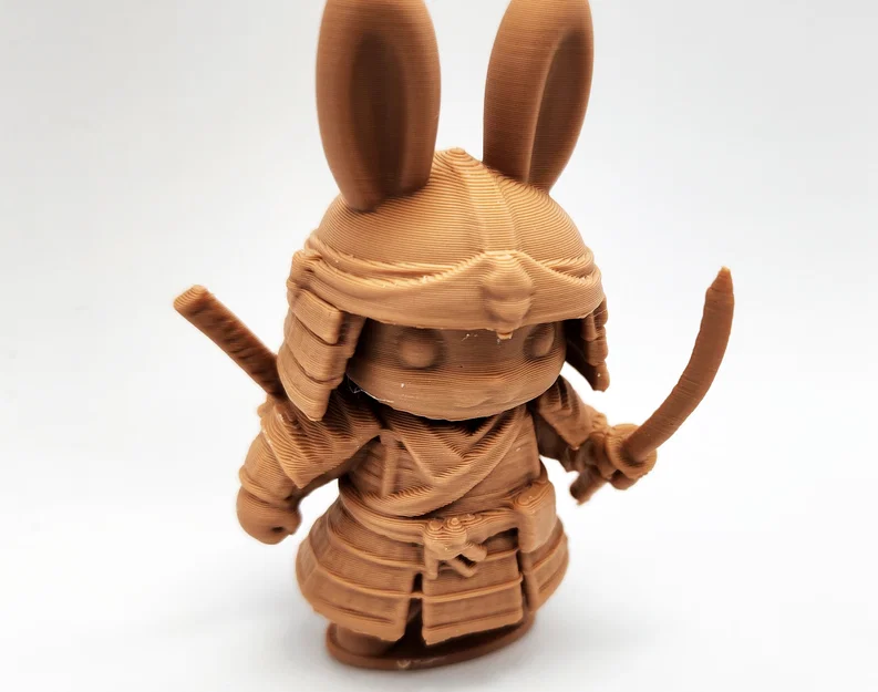 Mô hình 3D Bunny Samurai độc đáo - Chiến binh thỏ đáng yêu - Image 4