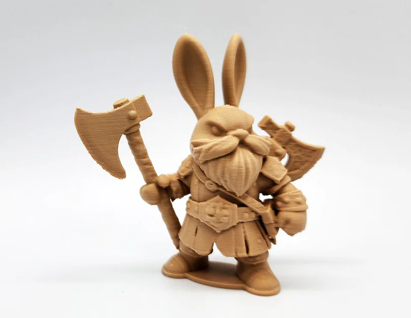 Mô hình thỏ chiến binh Bunny Axeman in 3D độc đáo - Image 6