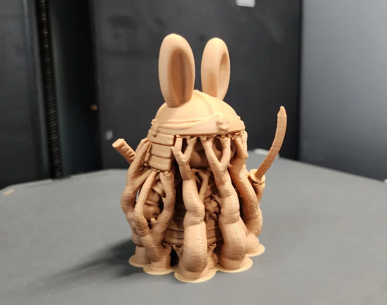 Mô hình 3D Bunny Samurai độc đáo - Chiến binh thỏ đáng yêu - Image 6