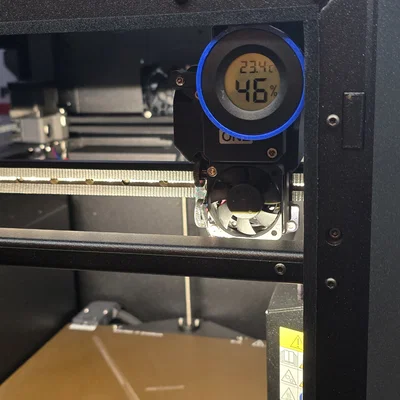 Giá đỡ nam châm cho nhiệt ẩm kế trên Prusa Core One