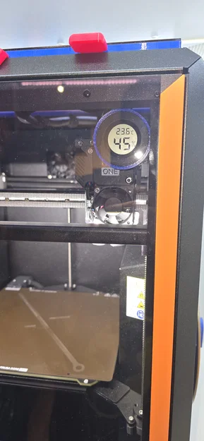 Giá đỡ nam châm cho nhiệt ẩm kế trên Prusa Core One - Image 2