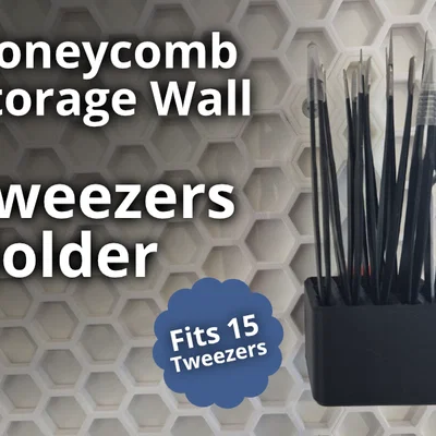 Giá treo nhíp 15 vị trí cho bảng Honeycomb Storage Wall