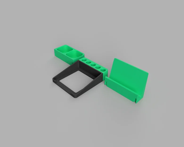 Bộ Module Tổ Chức Bàn Làm Việc (Có Chỗ Để Post-it) - Bản In 3D - Image 7