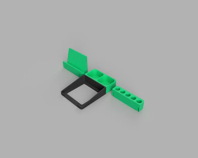 Bộ Module Tổ Chức Bàn Làm Việc (Có Chỗ Để Post-it) - Bản In 3D - Image 8