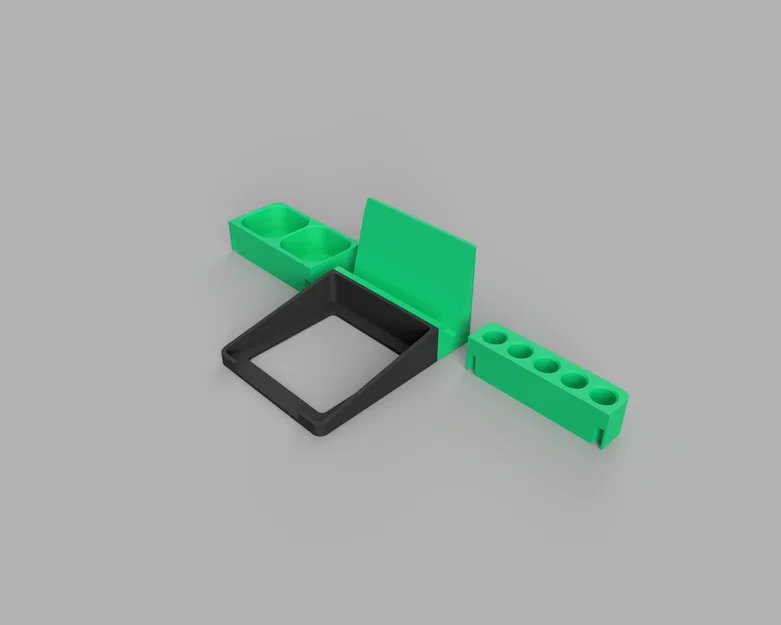 Bộ Module Tổ Chức Bàn Làm Việc (Có Chỗ Để Post-it) - Bản In 3D - Image 10