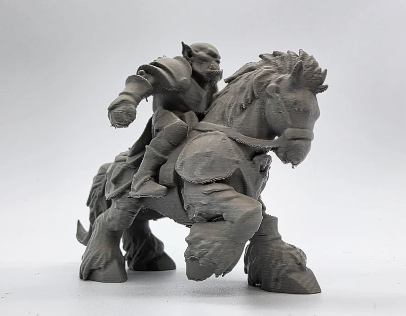Mô hình Orc cưỡi ngựa chiến - Image 1