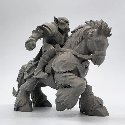 Mô hình Orc cưỡi ngựa chiến
