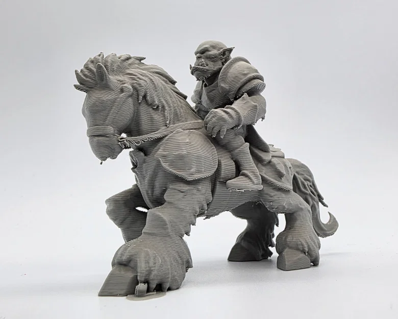 Mô hình Orc cưỡi ngựa chiến - Image 2