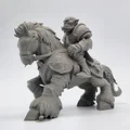 Mô hình Orc cưỡi ngựa chiến - Thumbnail 2