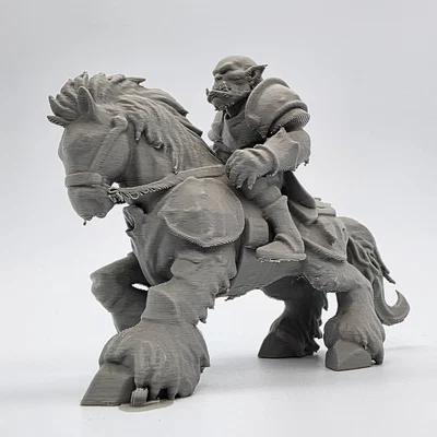 Mô hình Orc cưỡi ngựa chiến