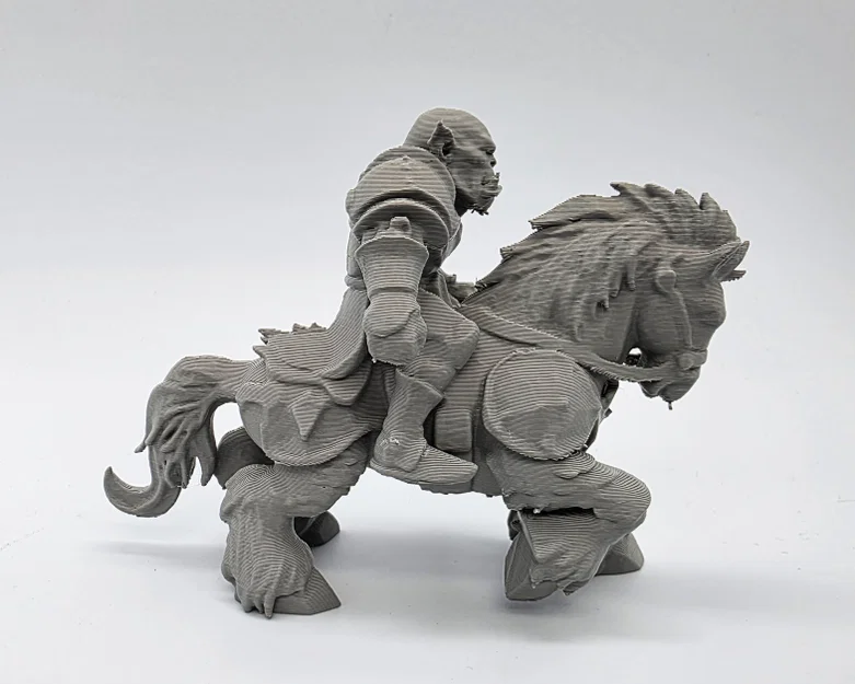 Mô hình Orc cưỡi ngựa chiến - Image 3