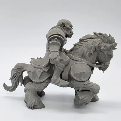 Mô hình Orc cưỡi ngựa chiến